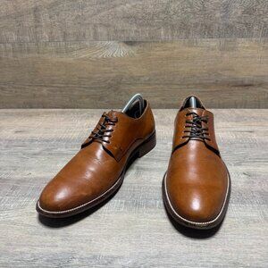 Cole Haan William British Tan Leather Oxford Shoes Men's Size 9